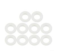 Kit de ojales de plástico, juego de ojales de resina, cierre de presión manual, a prueba de óxido, ojales no metálicos, refuerzo de agujero ajustable para reparación de lona de tela (10 unidades