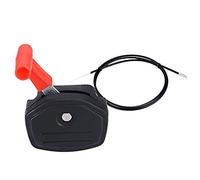 Kit de palanca de control universal y cable del acelerador de 56 pulgadas para cortacésped, piezas de cortacésped, herramientas de jardín
