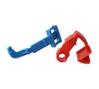 Kit de palanca de estrangulador de eje de interruptor para modelos de motosierra 340 345 346 346XP 350 353, pieza de repuesto 503000001 en azul y rojo para un control fiable y fácil instalación