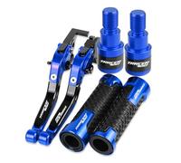 Kit de Palanca de Repuesto para Yamaha Tracer 700 TRACER700 GT TRACER700GT 2018 2019 2020 Palancas De Embrague De Freno De Motocicleta Manillar Extremos De Empuñaduras(Blue)
