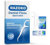 Kit de Palillos con Hilo Dental y Cepillos Interdentales - 250 Palillos + 100 Cepillos, con Estuches Portátiles, Alta Resistencia, para Viajes y Familia