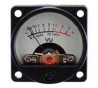 Kit de panel de medidor VU analógico con comprobadores de nivel retroiluminados de 500µA y placa de controlador VU para señal de audio, juego de 2 piezas, CA/CC 6-12 V