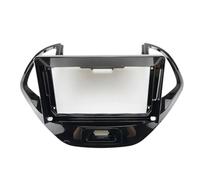 Kit De Panel Instalación para Radio Android 9 Pulgadas para Ford para Figo para Aspire para Freestyle 2019+ WEFOLCC(Black)