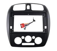 Kit De Panel Instalación para Radio Android Y Audio 9 Pulgadas para Mazda 323 2002-2008 WEFOLCC(Frame Cable)