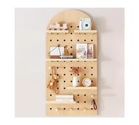 Kit de panel organizador de pared, solución duradera de almacenamiento y exhibición para manualidades, herramientas y organización del hogar, diseño versátil para máxima eficiencia