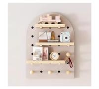 Kit de panel organizador de pared, solución duradera de almacenamiento y exhibición para manualidades, herramientas y organización del hogar, diseño versátil para máxima eficiencia