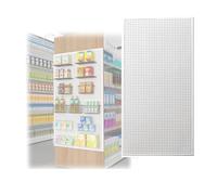 Kit de panel perforado metálico, panel de almacenamiento de pared for cobertizo y garaje, almacenamiento modular de herramientas que ahorra espacio(60x100CM)