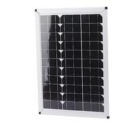 Kit de Panel Solar, Kit Solar de Mantenimiento de BateríA Solar con Controlador Impermeable de 20 A, 12 V, 24 V, Módulo Solar Monocristalino de 100 W para Camping en Coche