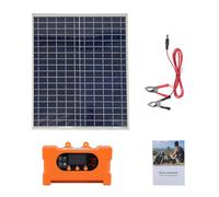 Kit de panel solar portátil de 22 W, células solares policristalinas, panel de carga, controlador de dispositivo de carga de batería portátil