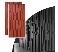 Kit de paneles de pared 3D para una fácil instalación, elegante decoración interior y exterior para pasillos, baños, salas de estar y más, mejora tu espacio hoy