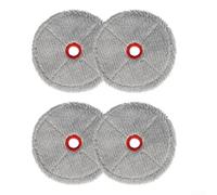 Kit de paño de fregona compatible con LG Code For Zero Roboking AI, accesorios de aspiradora de microfibra suave para niños y mascotas, paquete de 4 (paquete de 4)