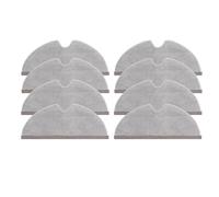 Kit De Paño De Fregona Con Filtro De Tanque De Agua, Compatible Con Roborock S5 S50 S51 S55 S6 S6 Pure C10 E4 E5 E20 E25 E35 T4 T6, Reemplazo De Piezas De Aspiradora(8PCS mop cloth)