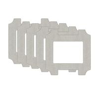 Kit De Paños De Fregona Compatibles Con Ecovacs, Winbot W2S Y W2S Pro, Repuesto De Paños De Fregona For Ventanas, Accesorios For Aspiradora Robot.(5pcs)