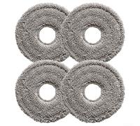 Kit de paños de fregona, paños de microfibra para fregona, resistentes al desgarro lavado repetidamente, para Cecotec para Conga 15090 16090 AI SpinArm Home&Wash Robot aspiradoras (paquete de 4)