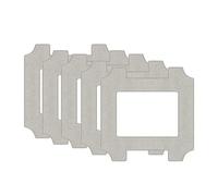 Kit De Paños For Fregona, Compatible Con Ecovacs,Winbot W2S W2S Pro, Almohadillas De Trapo For Ventana De Repuesto For Juego De Accesorios De Robot Aspirador(5pcs)