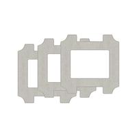 Kit De Paños For Fregona, Compatible Con Ecovacs,Winbot W2S W2S Pro, Almohadillas De Trapo For Ventana De Repuesto For Juego De Accesorios De Robot Aspirador(3pcs)