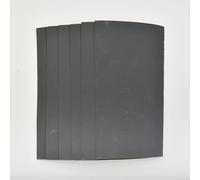 Kit de papel de lija de 70 piezas de 7,6 x 14 cm en seco y húmedo para lijar entre superficies pintadas, preparar metal desnudo para volver a pintar o refinar