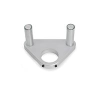 Kit de Parada de rotación Doble, Brazo LX, anodizado Transparente