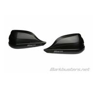 Kit de paramanos barkbusters storm hollow universal color negro para moto