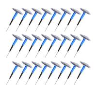 Kit de Parche de Tapón de Neumático de Coche, 24 Piezas de Goma de Parche de Tapón de Hongo de Reparación de Pinchazo de Neumático sin Cámara Universal para Motocicleta de Coche (36 * 4mm)