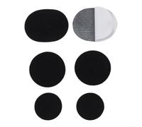 Kit de parches de reparación de zapatos para tenis y entrenadores, adhesivo de tela autoadhesivo para fijar desgarros en el talón y los dedos, tela para restauración de calzado (B gris claro)