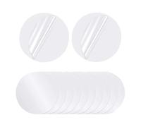 Kit de Parches inflables para Piscinas,Kit de reparación de Parches para Piscinas, de reparación de casa de Rebote de TPU Autoadhesivo Impermeable - Cinta de Transparente de Alta viscosi