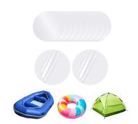 Kit de parches para colchones de aire,Kit de reparación de parches inflables - Parche impermeable de TPU para piscina subacuática, autoadhesivo - Cinta de reparación transparente de alta viscosidad pa