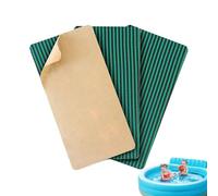 Kit De Parches Para Cubierta De Piscina Malla Adhesiva Cortable Resistente