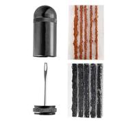 Kit De Parches Para Llantas Sin Cámara | Juego De Herramientas De Reparación Para Pinchazos De Ciclismo | Set Con Envase Almacenador E Insertador Para Aventuras En Terrenos Irregulares Y Senderos