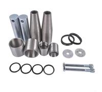 Kit de pasador y buje, estándar 1 juego 6729358 6577954 piezas de transmisión resistentes al desgaste construcción de aleación para Bobcat S220 S250 S300 S330 A300 T250 T300 T320 Series