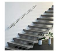 Kit de pasamanos de acero inoxidable personalizable (1 pieza) for escaleras interiores y exteriores (longitudes de 50 a 6 m)(5.5ft)