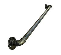 Kit de pasamanos de metal para escaleras interiores y exteriores, vintage, bronce, oro, cobre, soporte para escalera de cubierta, 420 cm
