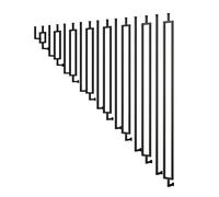 Kit de pasamanos escaleras divisorias de ambientes, pasamanos de terraza balaustre de metal escaleras loft barandillas de ático barras soporte pasillos barandilla de seguridad Junvstor, barra de apoyo