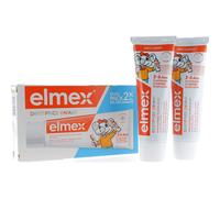 Kit de pasta de dientes para bebés Elmex 3-6 años 2x50 ml