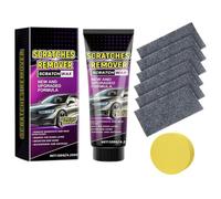 Kit de pasta de reparación de arañazos de coche 2025 nano paño para eliminar arañazos de coche, pasta de pulido, cera para eliminar arañazos de pintura para coches con nano paño y bola de esponja para