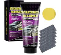 Kit de pasta de reparación de arañazos de coche, eliminador de arañazos de coche, 2025, nuevo paño Nano Sparkle para eliminar arañazos original, con nano paño y bola de esponja, para vehículos, kit de
