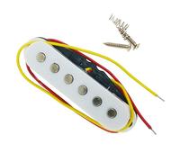 Kit de pastilla de guitarra eléctrica, bobina única, repuesto para guitarra de 6 cuerdas