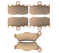 Kit De Pastillas De Freno Delanteras Y Traseras De Cobre Sinterizado Compatible Con R1200RT R1200 R 1200 RT K26 2003-2008(Front and Rear Kit)