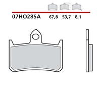 KIT DE PASTILLAS DE FRENO DELANTERO BREMBO PARA HONDA CBF HORNET 900 02-05-COD.