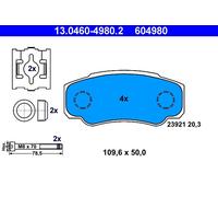 Kit de pastillas de freno, freno de disco ATE 13.0460-4980.2 para OE 4252 46
