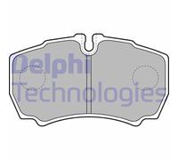 Kit de Pastillas de Freno, Freno de Disco LP1826 DELPHI para Iveco