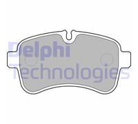 Kit De Pastillas De Freno, Freno De Disco LP2040 DELPHI Para IVECO