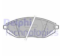 Kit De Pastillas De Freno, Freno De Disco LP2218 DELPHI Para CHEVROLET