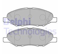 Kit de Pastillas de Freno, Freno de Disco LP3169 DELPHI para Nissan
