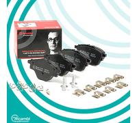 Kit de Pastillas Freno BREMBO P61124 Lado Trasero Citroen C4 II Peugeot 308 3008