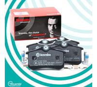 Kit de Pastillas Freno Brembo P85020 Lado Trasero Audi A3 A4 Seat VW Polo Golf