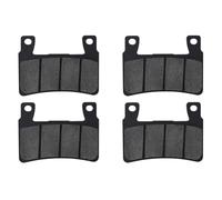 Kit de pastillas freno delanteras y traseras para motocicletas CB400 para SFX SFY SF1 SF2 SF3 para Super for Four NC39 1999(2 pair Front)