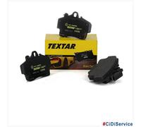 Kit de Pastillas Freno Delanteros Textar Porsche Boxster 986_ 987 Cayman 987 2.7