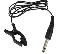kit de pastillas para guitarra acustica Clip Acústico De Guitarra Universal Negro Micrófono De Contacto Piezoeléctrico Dimensión De Conector Estándar