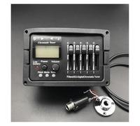 kit de pastillas para guitarra acustica Juego De 4 Preamplificadores De 5 Bandas Para Guitarra Acústica Ecualizadores Amplificadores De Guitarra Acústica Clásica Sintonizadores Digitales Pastillas Pie